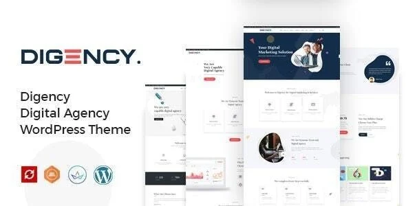 Digency Multi-Purpose Portfolio WordPress Theme