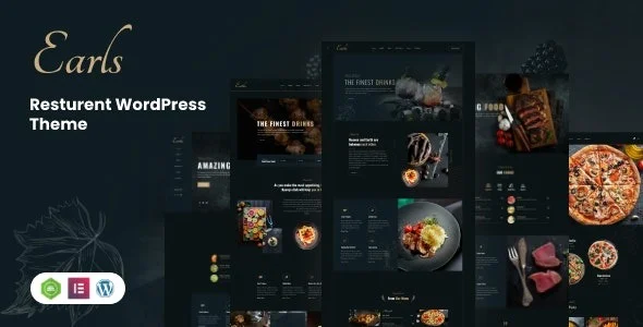 Earls Restaurant WordPress Theme