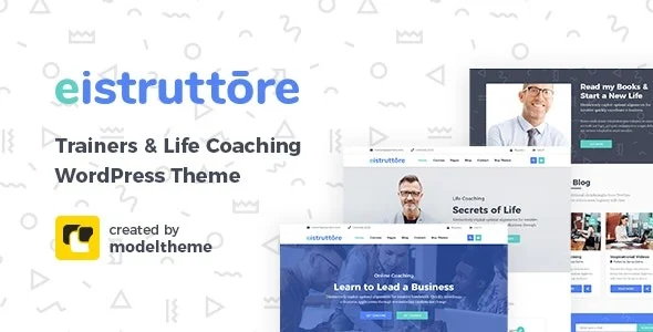 Eistruttore Speaker and Life Coach WordPress Theme