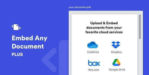 Embed Any Document Plus Nulled
