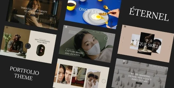 Eternel Creative Portfolio WordPress Theme Nulled