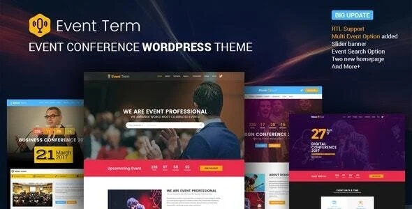 Event Term Multiple Conference WordPress Theme