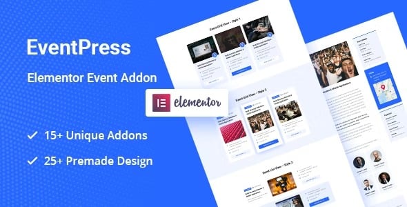EventPress Nulled Elementor Events Addon