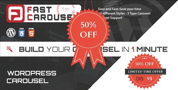 Fast Carousel WordPress Premium Plugin