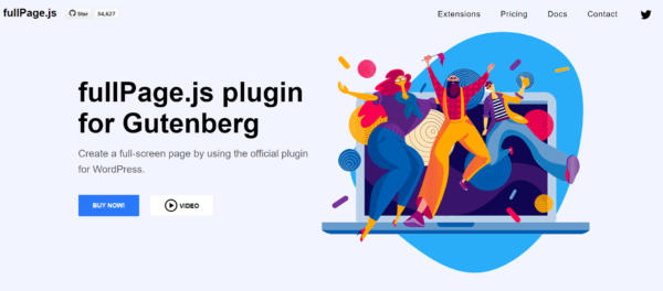 FullPage for Gutenberg Nulled 600x264 1