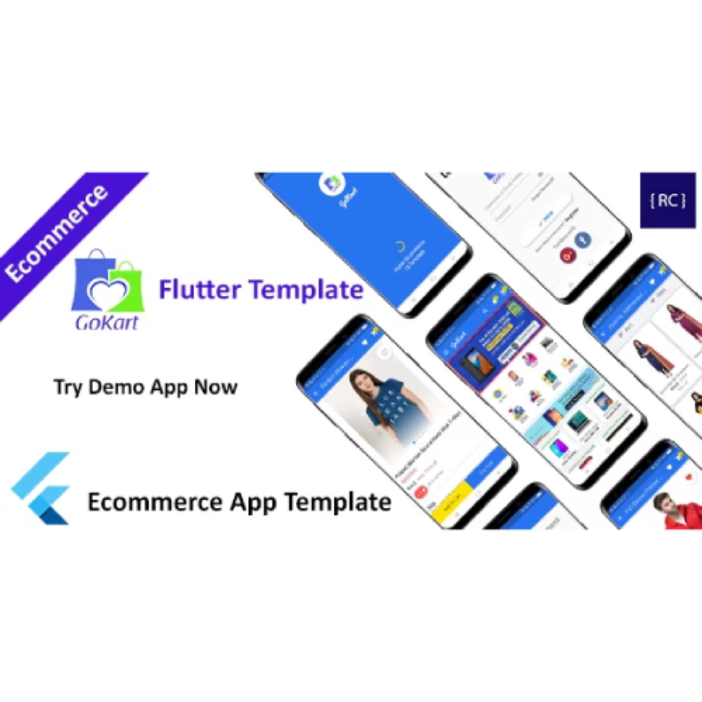 GoKart Flutter E-commerce App Template – Flipkart Clone Flutter