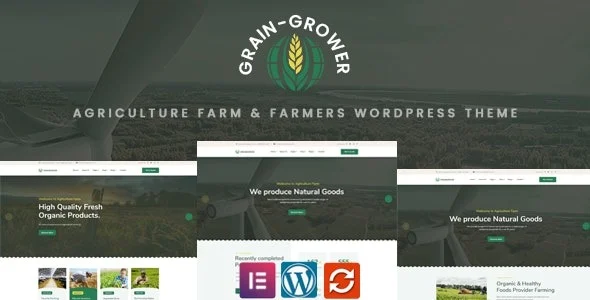 Graingrower Agriculture Farming WordPress Theme