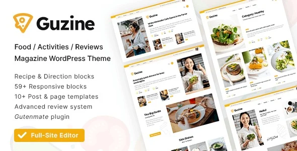 Guzine Adsense Ready Magazine WordPress Theme
