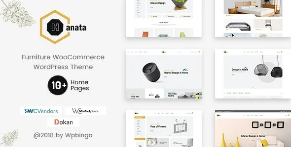 Hanata Marketplace WooCommerce Furniture Theme