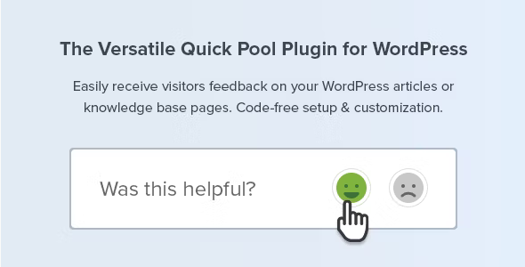 Helpful Pro Article Feedback Plugin for WordPress