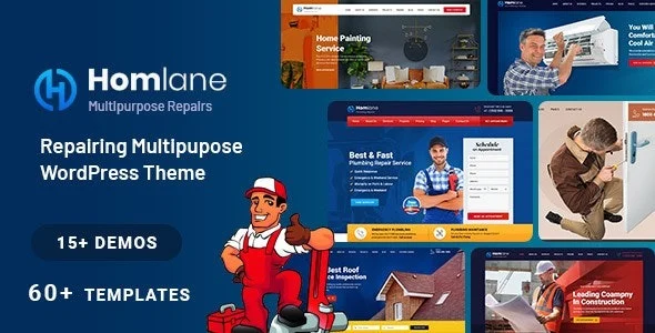 Homlane Multipurpose Servicing And Repairing WordPress Theme
