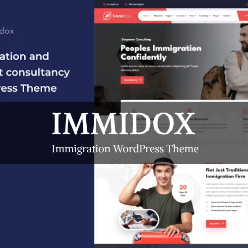 Immidox Immigration WordPress Theme