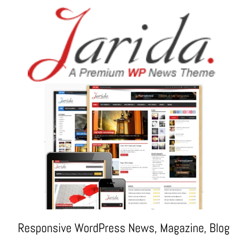 Jarida - Responsive WordPress News, Magazine, Blog