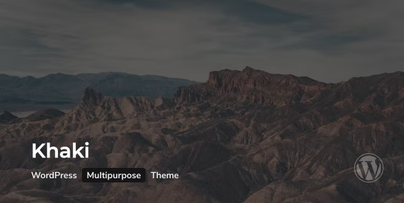 Khaki Responsive Multi Purpose WordPress Theme Nulled