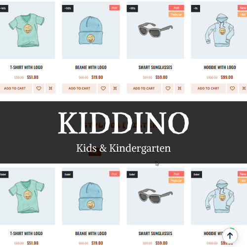 Kiddino – Kids & Kindergarten WordPress Theme