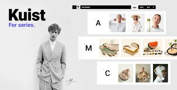 Kuist Photography Series Portfolio WordPress Theme