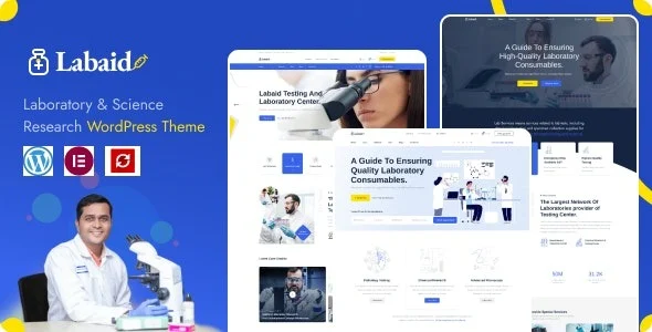 Labaid Laboratory and Science Research WordPress Theme