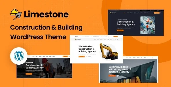 Limestone - Construction Building WordPress Theme