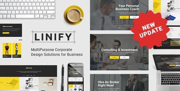 Linify Multipurpose Corporate WordPress Theme