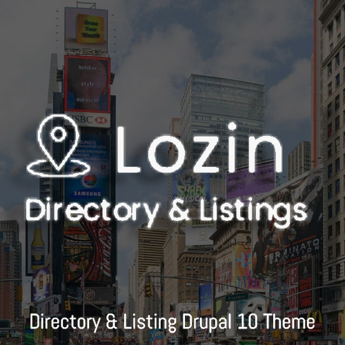 Lozin – Directory & Listing Drupal 10 Theme