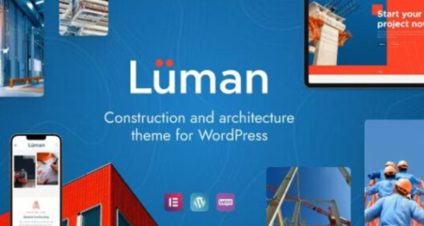 Luman Construction WordPress Theme