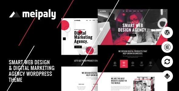 Meipaly Digital Services Agency WordPress Theme