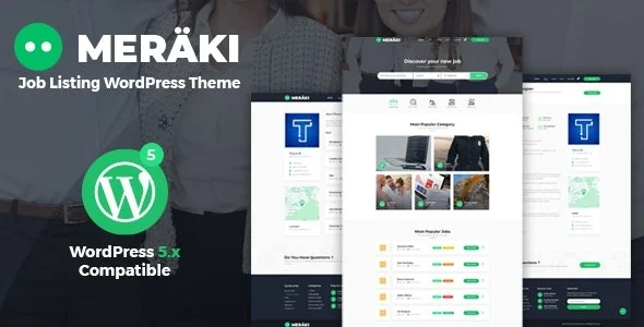 Meraki Job Board WordPress Theme