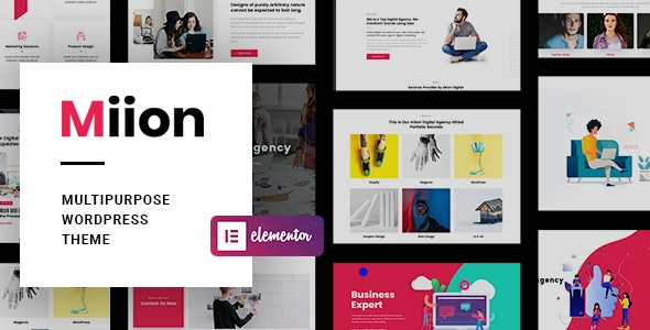 Miion Multi Purpose WordPress Theme Nulled
