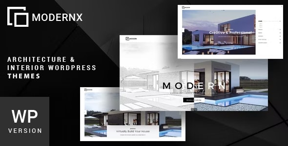 Modernx Architecture Interior WordPress Theme Nulled