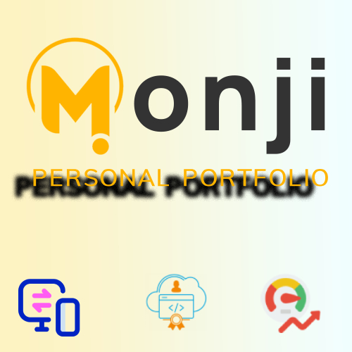 Monji – Personal Portfolio WordPress Theme