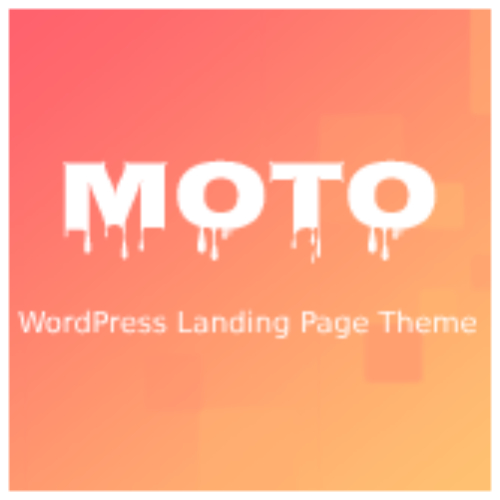 Moto – WordPress Landing Page Theme