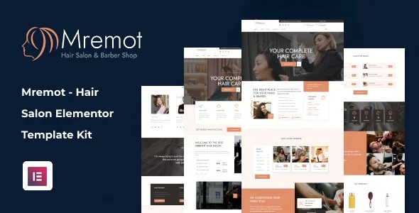 Mremot Hair Salon Elementor Template Kit