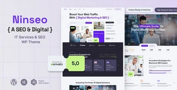 Ninseo IT Services and SEO WordPress Theme