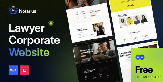 Notarius Legal Advisor and Law Services WordPress Theme
