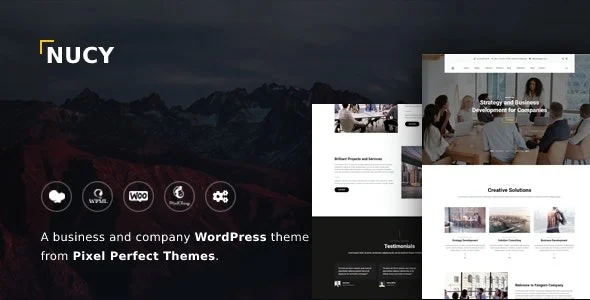 Nucy Business Company WordPress Theme Nulled