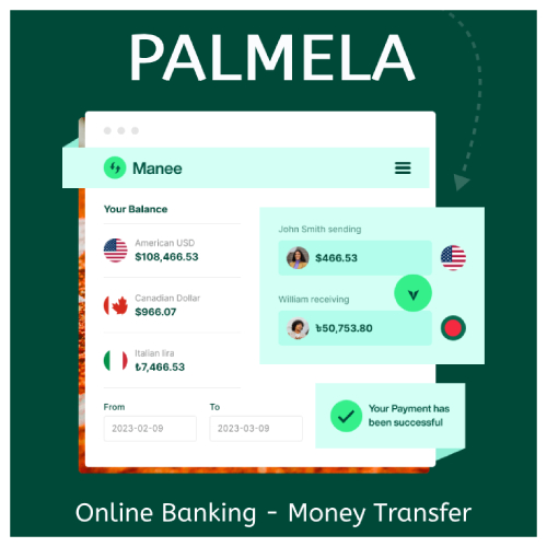 Palmela – Online Banking & Money Transfer WordPress Theme