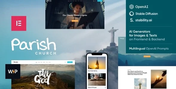 Parish – Church, Religion & Charity WordPress Theme