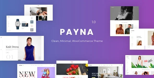 Payna Clean Minimal WooCommerce Theme Nulled