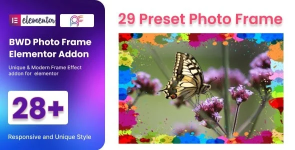 BWD Photo Frame Addon For Elementor