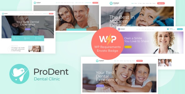ProDent - Dental Clinic & Healthcare Doctor WordPress Theme + Elementor + RTL