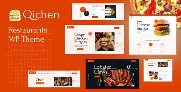 Qichen Restaurant WordPress Theme Nulled 2