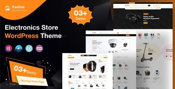 Radios Electronics Store WooCommerce Theme
