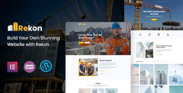 Rekon Construction WordPress Theme