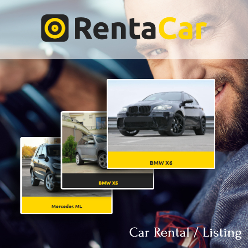 Rentacar – Car Rental Listing WordPress Theme