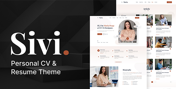 Sivi Personal CV/Resume Theme