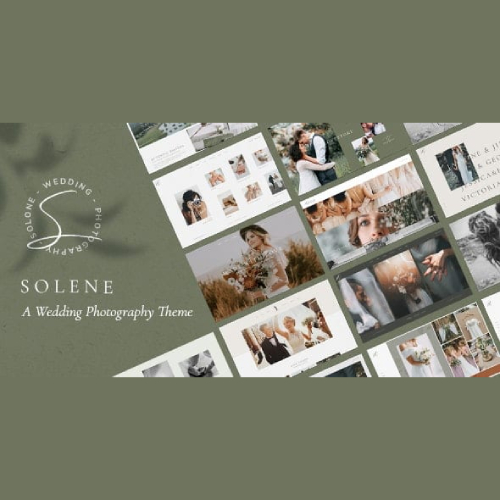 Solene Wedding Photography Theme