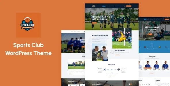 SpoClub Sports Club WordPress Theme