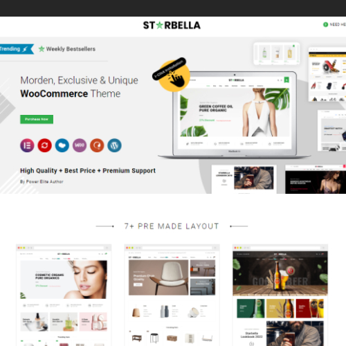 StarBella Multipurpose WooCommerce Theme