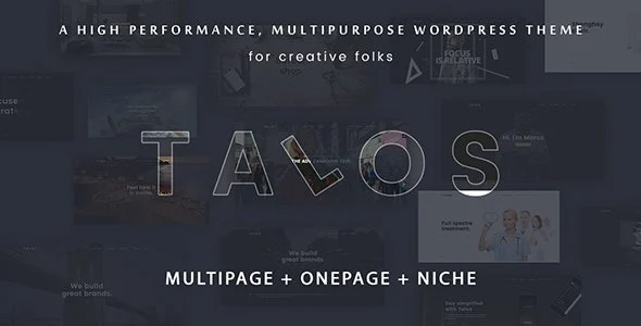 Talos Creative Multipurpose WordPress Theme
