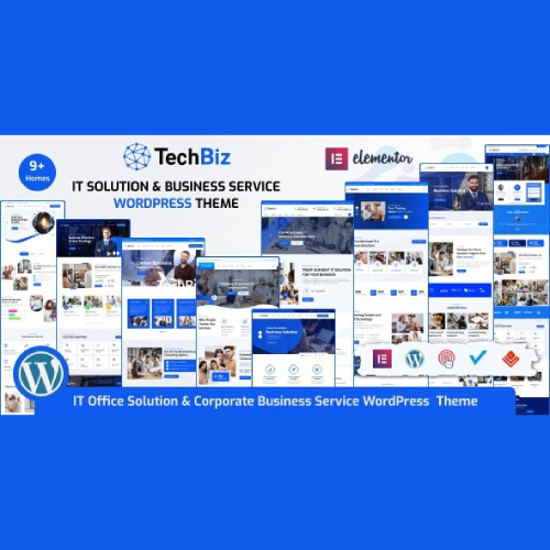Techbiz IT Solution Service WordPress Theme